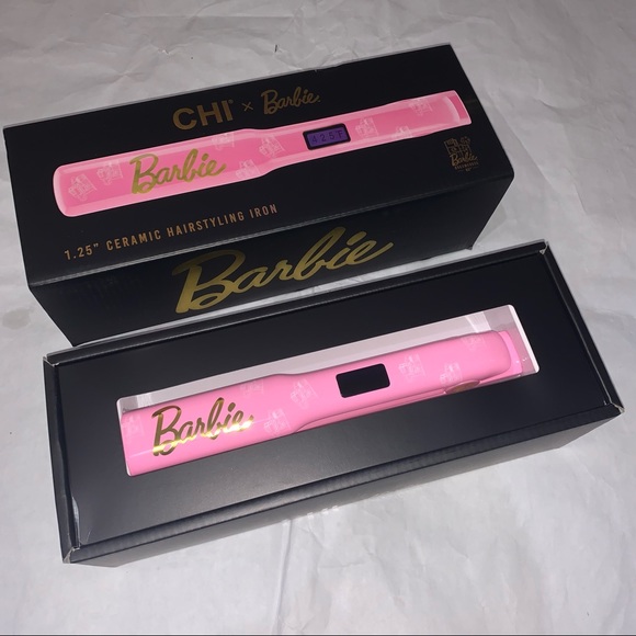 Chi x Barbie 1.25” ceramic Hairstyling Iron